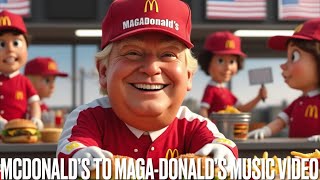 McDonald’s to MAGADonald’s Music Video w Lyrics [upl. by Ahsekyw]