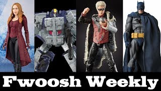 Weekly Ep115 Batman Marvel Legends Transformers Street Fighter MMPR SHF TMNT and more [upl. by Eiltan844]