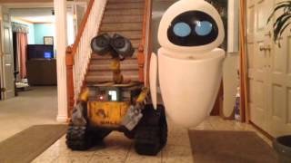 WallE and Eve Robots in Real Life  New Mike Sennas Project [upl. by Eldwin759]