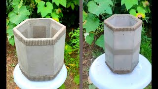 Cement and sand craft ideas [upl. by Eilssel]