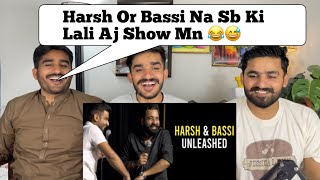 Harsh amp Bassi Unleashed  Crowd Work  Standup Comedy PAKISTANI REACTION [upl. by Dreddy]