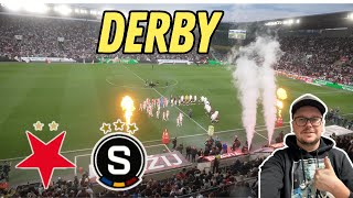 MATCHDAY🔥SLAVIA  SPARTA⚽️Fantastická Slavia nedala Spartě šanci💯 2 červené‼️stadionvlog🎥 [upl. by Congdon]