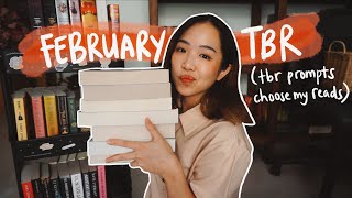 online tbr prompts chooses my february reads 🎀🥳 2024 february tbr [upl. by Elehcir]