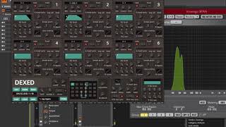 Dexed DX7 Hardware Emulation Synthesizer [upl. by Boyce335]