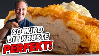 Bayerischer Schweinekrustenbraten  mit brutal knuspriger Kruste [upl. by Esirtal]