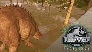 Dont Drown Your Diplodocus 🦕🌿 Jurassic World Evolution • 23 [upl. by Steep994]