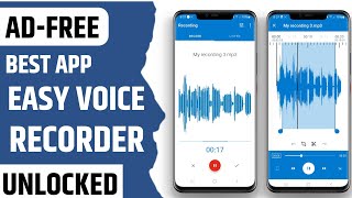 Best Easy Voice Recorder App for Android [upl. by Ettenrahs]