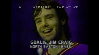 Miracle on Ice 1980 US Olympic Hockey Team Wins Gold  CBS Evening News  February 24 1980 [upl. by Lietman]