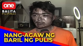 Pulis naagawan ng baril ng lasing na lalaki [upl. by Giulietta]