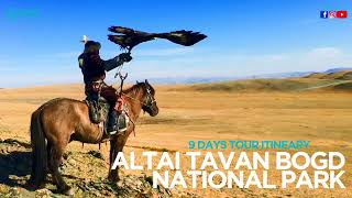 Altai Tavan Bogd national park tour 9 days Mongolia [upl. by Ecirtaeb49]