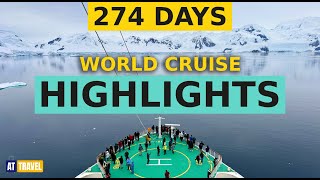 274 DAYS Cruise around the WORLD 🌍 [upl. by Yssac]