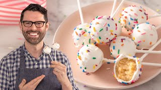 How to Make Cake Pops  SO Easy and Delicious [upl. by Ecissej]