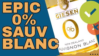 Brilliant Alcohol Free NZ Sauvignon Blanc Giesen Zero Review [upl. by Frangos674]