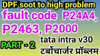 fault code P24A4 P2463 P2000  particulate filter soot to high  DPF soot high problem  majoka [upl. by Iahs500]