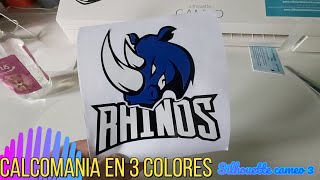 COMO HACER CALCOMANIAS EN DIFERENTES COLORES [upl. by Hamo]