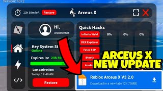 Arceus X New Update v320  Better than Delta ExecutorFluxus amp Codex Executor  Arceus X Download [upl. by Doane]