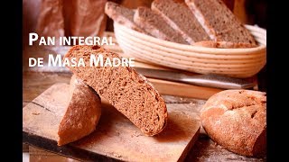 pan integral de masa madre [upl. by Sorazal]