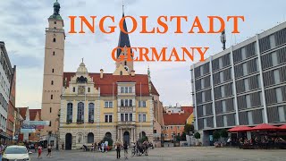 Walking Tour in Ingolstadt Germany 🇩🇪 2022 [upl. by Namajneb]