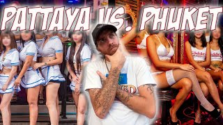 PHUKET or PATTAYA  MUST watch BEFORE you decide [upl. by Ayn]