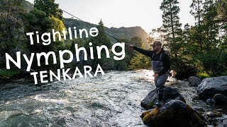 Tightline Nymphing With A Tenkara Rod [upl. by Burrows946]