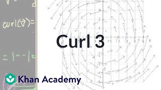 Curl 3  Partial derivatives gradient divergence curl  Multivariable Calculus  Khan Academy [upl. by Gereld]