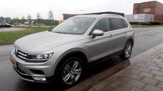 Volkswagen Tiguan Highline 2017  2018 Tungsten Silver Head up display 4 motion [upl. by Bruyn]