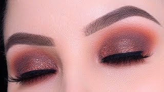 Sparkly Eye Makeup Tutorial using Affordable Makeup [upl. by Helsie288]