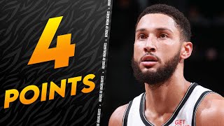 Ben Simmons with 4 PTS 6 AST 8 REB vs Raptors in Preseason [upl. by Sheelah]