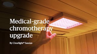 Sauna Upgrade Enjoy coloured light therapy for deeper relaxation [upl. by Sylram]