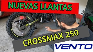 Las MEJORES llantas para CROSSMAX 250 pro 2020 [upl. by Blythe]