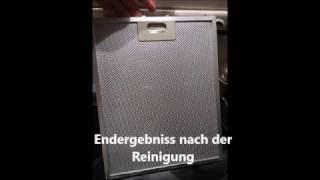 Filter reinigen von der Dunstabzugshaube Mesh hood Filter cleaning Как очистит кухонную вытяжку [upl. by Innob]