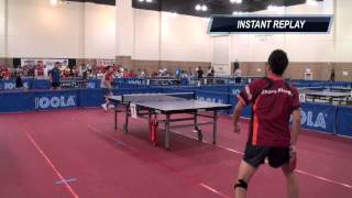 Li Tianyu vs Zhang Xiang Jing Open Singles QF [upl. by Kirimia895]