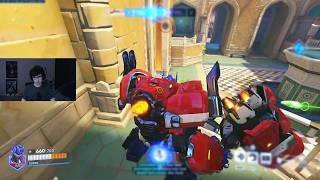 SUPER REINHARDT GAMEPLAY NEW SKN  OVERWATCH 2 SEASON 11 [upl. by Einnaf]