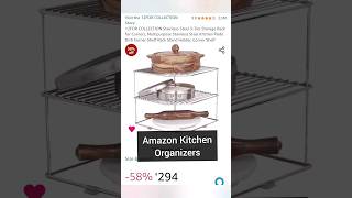 Kitchen Organization tools  Amazon kitchen finds  kitchen corner rack organizers kitchenracks [upl. by Farrand]