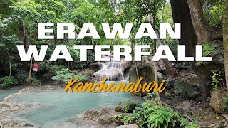 Erawan Waterfall Thailand Keindahan Tersembunyi di Kanchanaburi [upl. by Dian254]