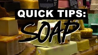 LUSH Quick Tips Soap [upl. by Idisahc]