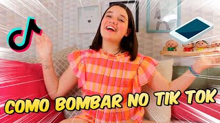 10 DICAS PARA BOMBAR NO TIKTOK ♡ Giulia Benite [upl. by Dietz]