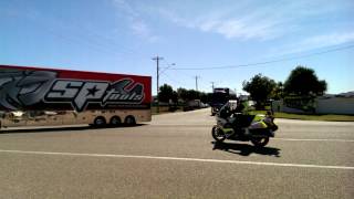 V8 supercars townsville truck parade 2014 [upl. by Brottman699]