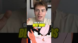 Top 10 Best Anime Dubs anime weeb atttackontitan dragonball jjk naruto onepiece goku [upl. by Nalniuq]