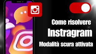 Come risolvere la modalità scura di Instagram su instragram dark mode [upl. by Osrock]