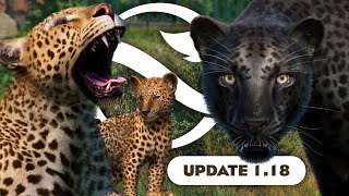 UPDATE 118 Overview Featuring the AFRICAN LEOPARD 🐆  Planet Zoo [upl. by Sherurd]