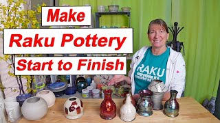 How To Make Raku Pottery  A StepbyStep Beginner Guide [upl. by Eizzo]