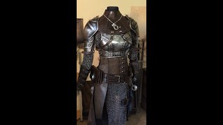 Cosplay Ciri Knight armor by my wife  The Witcher 3 concept witcher3 craft [upl. by Free]