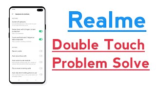 Realme Phone Double Touch Problem Solve [upl. by Nilknarf669]