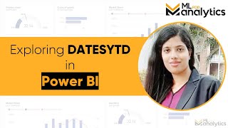 Exploring DATESYTD YearToDate function in Power BI [upl. by Bradford]