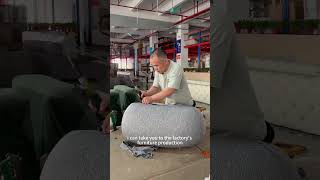 Haitao Foshan furniture onestop supporting serviceinteriordesign sofa furniture bed foshan [upl. by Gordie547]