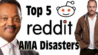 Top 5 Reddit AMA Disasters  GFM [upl. by Favin]