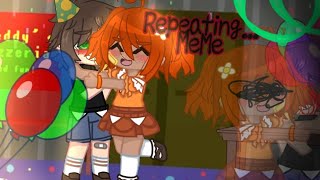 Repeating  FNaF MeMe ft pigtail girl and EvanCC Trashy [upl. by Boeke]