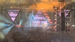 Böhse Onkelz  Intro 10 jahre So sind wir Live 42 Jahre Onkelz Jubiläums show 22722 Waldstadion [upl. by Dinsdale]