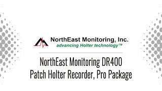 NorthEast Monitoring DR400 Patch Holter Recorder Pro Package · Medical Equipment Sales amp Repair [upl. by Leahciam294]